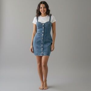H&M Mid Jean Dress